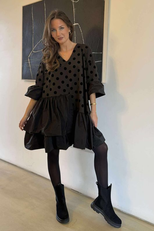 Oscar Rue Dress Polka Dot Earth 